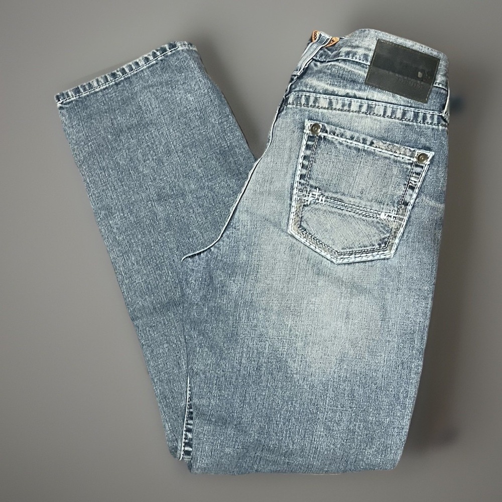 Ariat Men's 30x32 Denim Jean Pants Light Wash Relaxed Cut